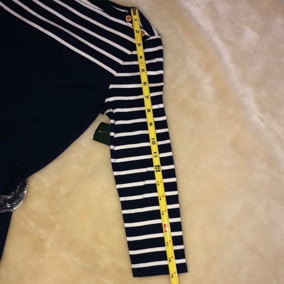 Ralph Lauren Blue and White Stripe Dress. - Picture 5 of 10